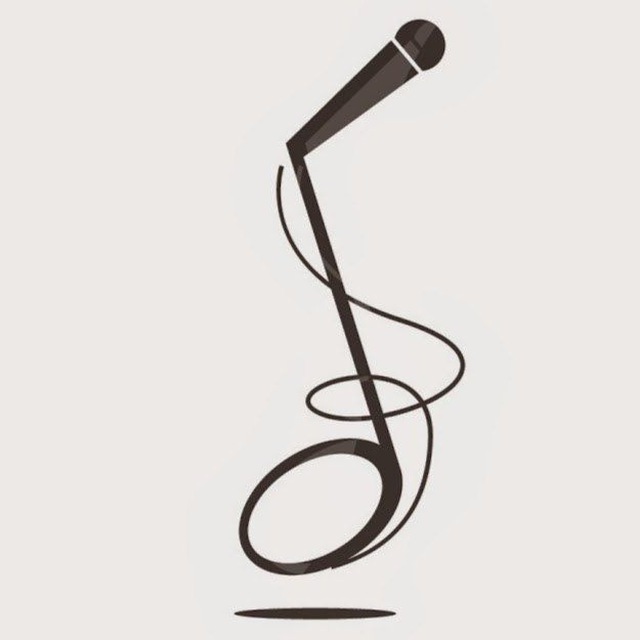 Знак пение. Микрофон и Ноты. Микрофон с нотками. Логотип вокальной студии. Микрофон эмблема.
