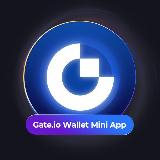 Аватарка канала "Gate.io Wallet Mini App Annoucement"